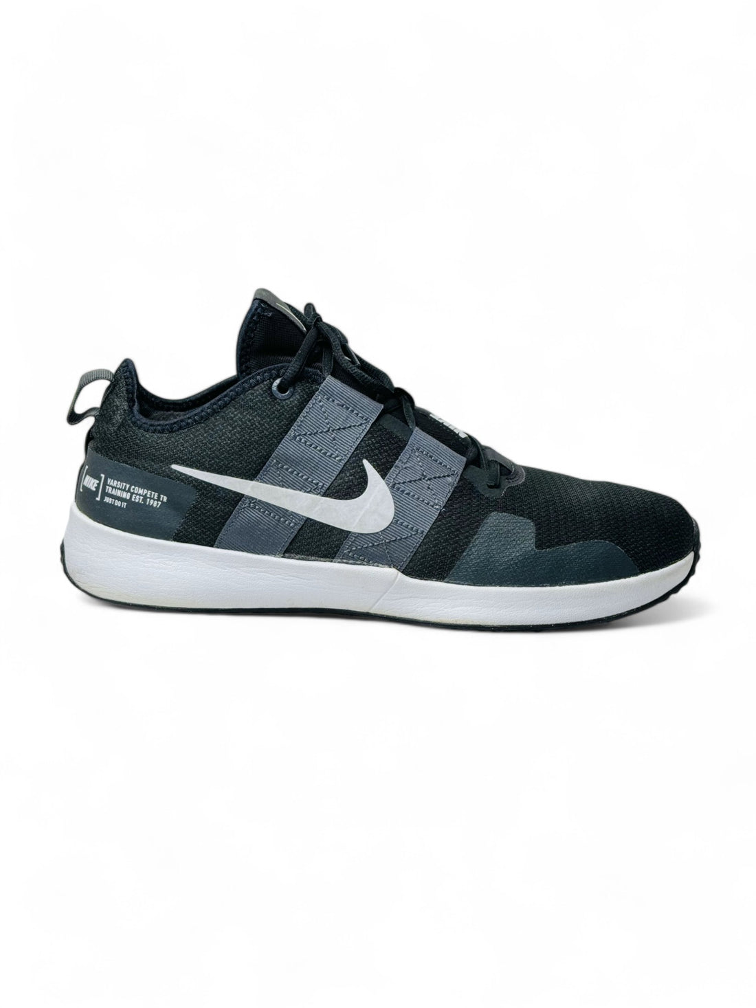 Nike Varsity Compete TR 3 Light Smoke Grey/Black/White ( EUR 47.5 UK 12 )