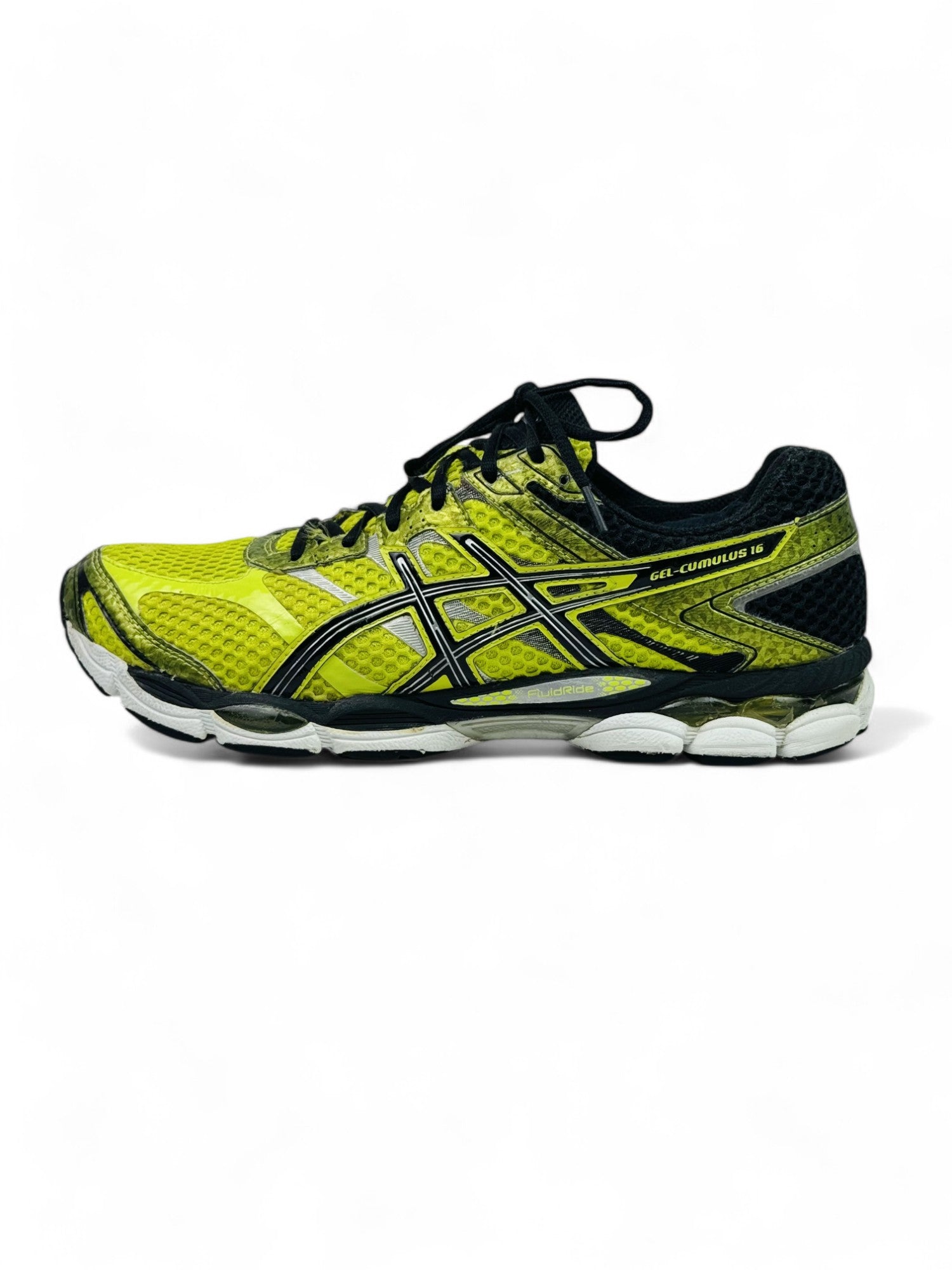 Asics Gel-Cumulus 16 Lime/Black/Lightening ( EUR 46.5 UK 11.5 )