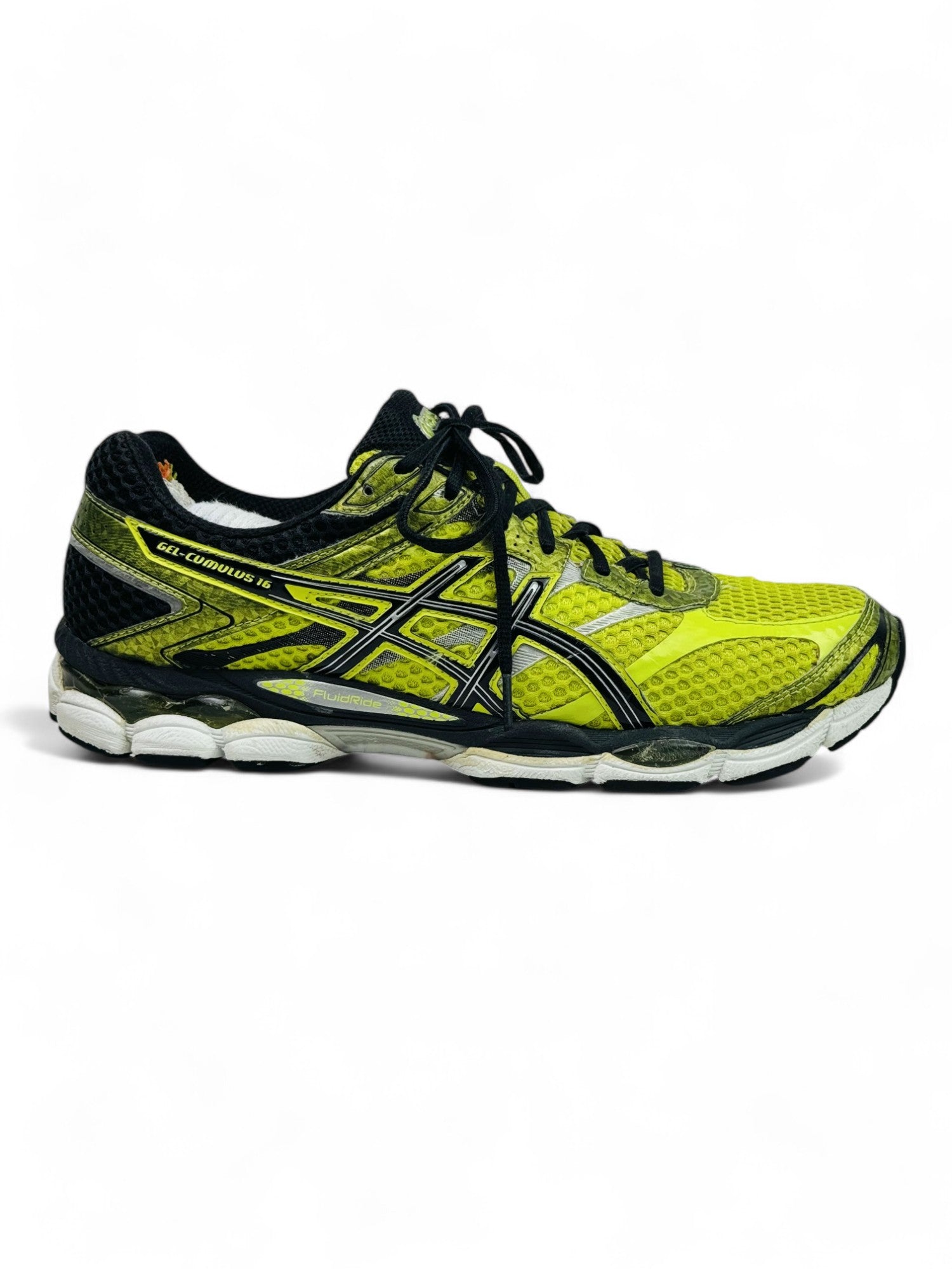 Asics Gel-Cumulus 16 Lime/Black/Lightening ( EUR 46.5 UK 11.5 )