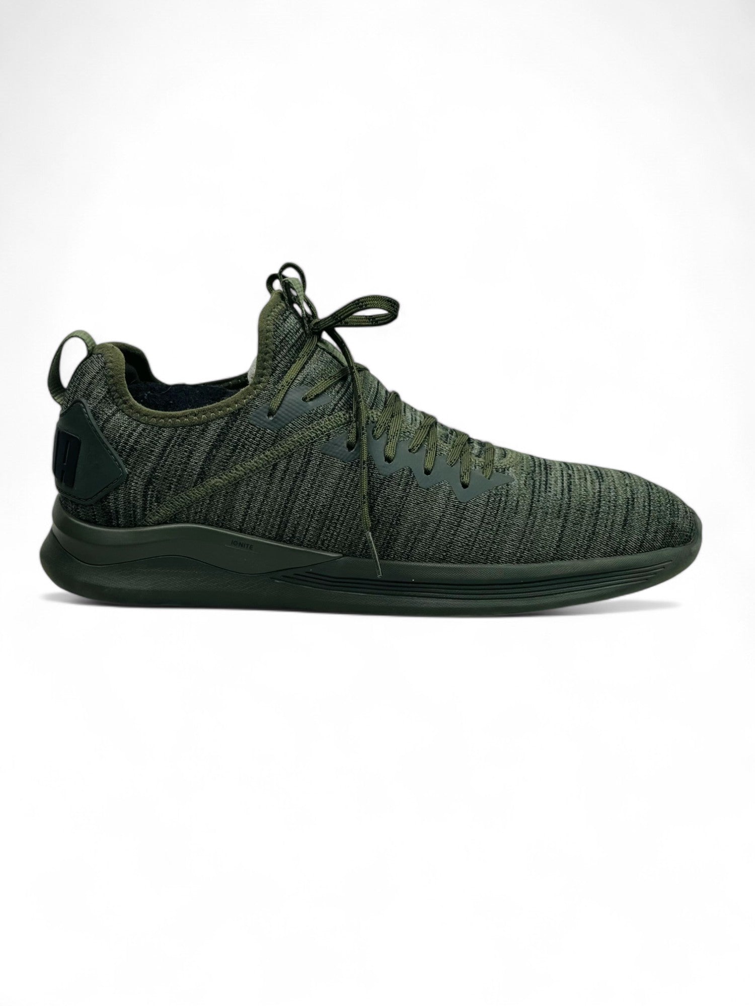 Mens Puma Green Ignite Flash Evoknit (UK 9.5 EUR 44.5 )