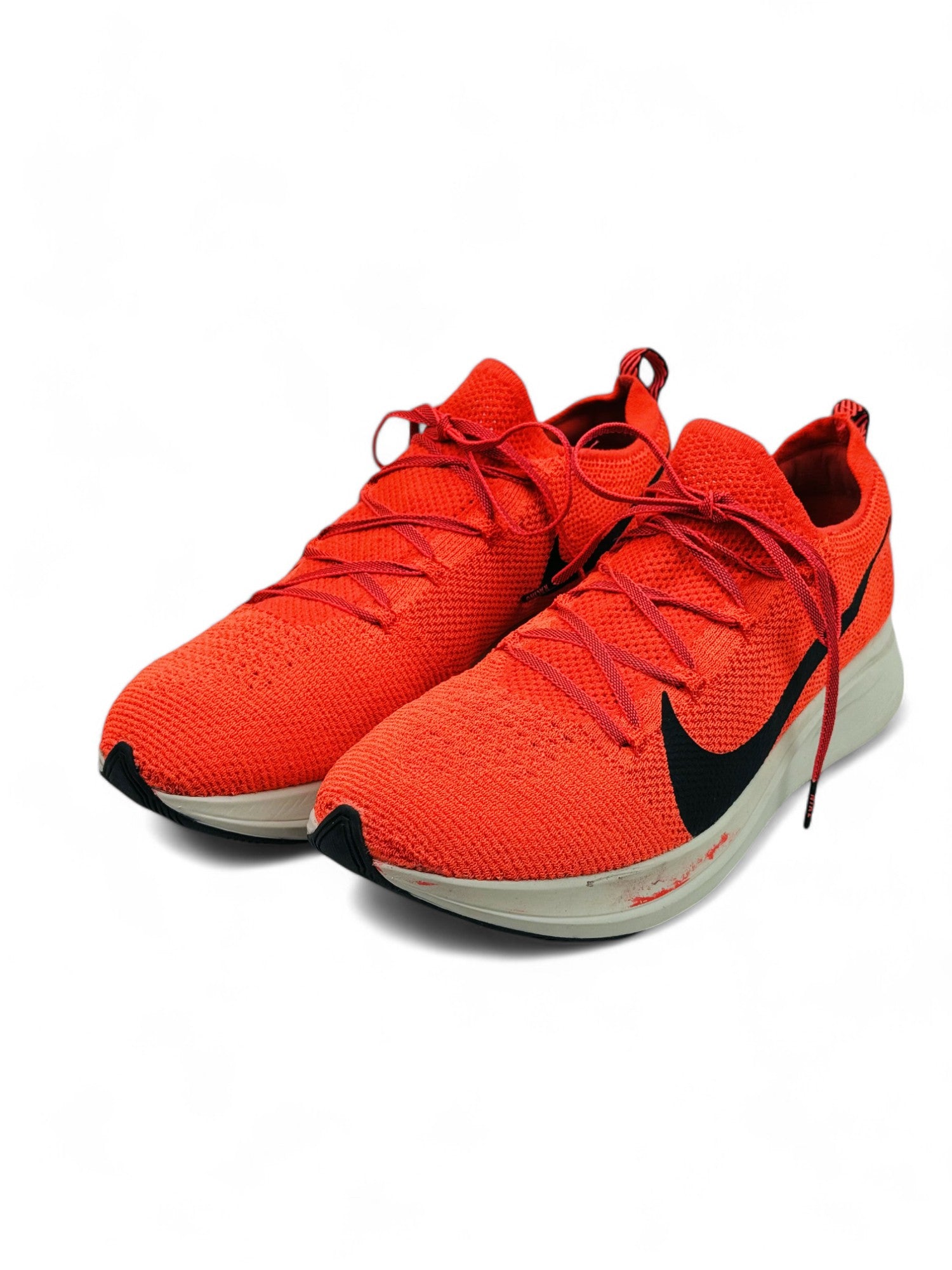 Nike Zoom Fly Flyknit Black Bright Crimson ( EUR 44 UK 9 )